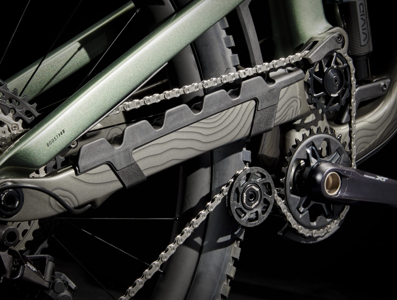 Trek Slash 9.8 XT Gen 6 Full Suspension Mountain Bike 2024 in Lichen Green-7